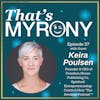 Episode image for Keira Poulsen Starts Her Publishing Company by Following the Divine Guidance she Received Including a Few Myronies to help Lead the Way!