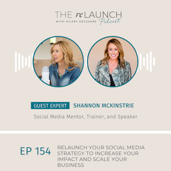 ReLaunch Your Social Media Strategy to Increase Your Impact and Scale Your Business