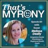 Losing her job, 2 concussions and some perfectly timed myronies, Melissa Deally finds her true calling in helping people in their healing journeys