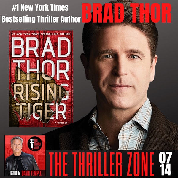 Brad Thor, NYTimes Bestselling Author of Rising Tiger