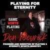Playing For Eternity with Founder and Director of Playing 4 Eternity Sports Ministry Don Weyrick