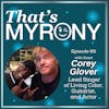 “Myrony Musings with Musicians” with Corey Glover of Living Colour!!