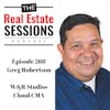 Episode 268 – Greg Robertson, Co-founder W&R Studios, founders of Cloud CMA