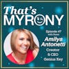 Amilya Antonetti Has Created the Key That Helps Unlock the Genius In All of Us…Who Doesn’t Want That?!