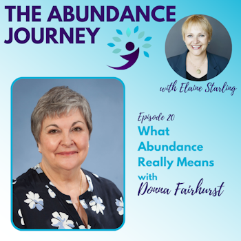What Abundance Really Means - Donna Fairhurst