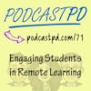 Engaging Students in Remote Learning - PPD071