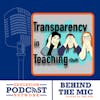 With Transparency in Teaching (Stuff) - BTM001