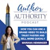 Ep 434- How You Can Use A Brand Video to Build Trust Faster And Sell More Quickly with Mariana Henninger