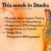 E62: Weekly Update - Hyperchains, Theopetra Whitepaper, Shopping.io. Muneeb on Impact Theory