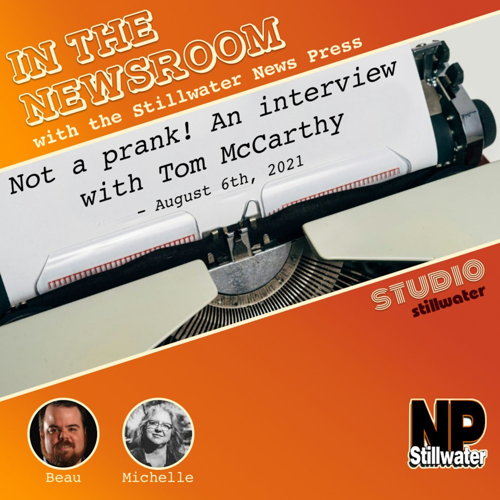 In the Newsroom: Not a prank! An interview with Tom McCarthy