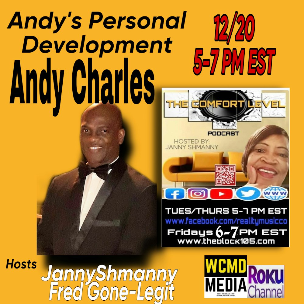 ANDY CHARLES #GETFEATURED GUEST.....ANDY'S PERSONAL DEVELOPMENT