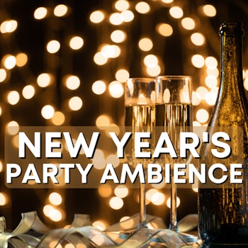 ASMR | NEW YEAR'S EVE PARTY AMBIENCE - Featuring Crowd Chatter Ambience + Jazz Instruments in Background