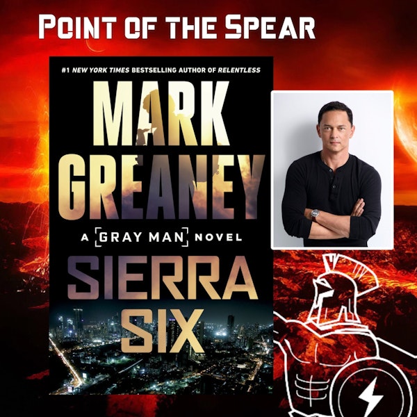 Author Mark Greaney, Sierra Six