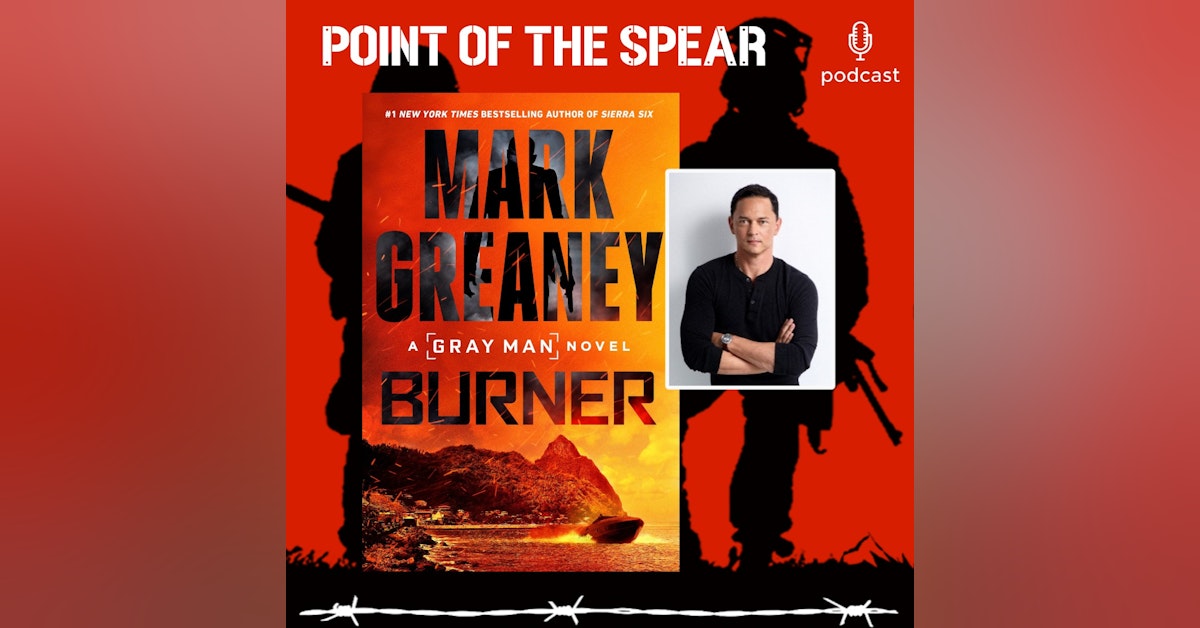 Author Mark Greaney, Burner