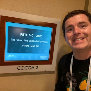 Season 4, Episode 19: The Future of the 9th Grade Experience at the Pennsylvania Educational Technology Expo and Conference (PETE&C) 2022