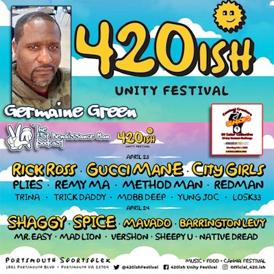 Episode image for Day 7- 757 Renaissance Man - Germaine Green and the 420ish Unity Festival