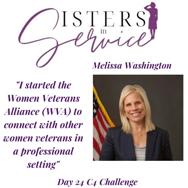 Day 24- Sisters in Service with Melissa Washington