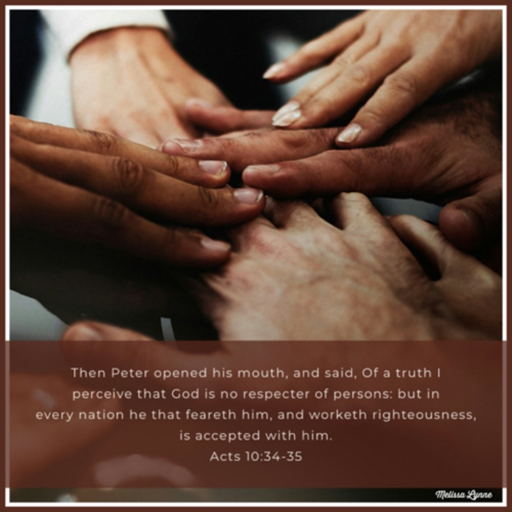 June 16, 2022 - God is No Respecter of Persons