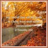 October 24, 2022 - All That Live Godly in Christ Jesus