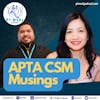 93: APTA CSM Musings with Maria Cauilan Aguila