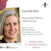 #54: How ADHD affects relationships | Guest Melissa Orlov