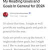 89. Goals For 2024