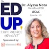 181: Study Abroad - with Dr. Alyssa Nota, President/CEO, USAC