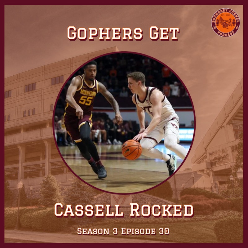 Gophers Get Cassell Rocked