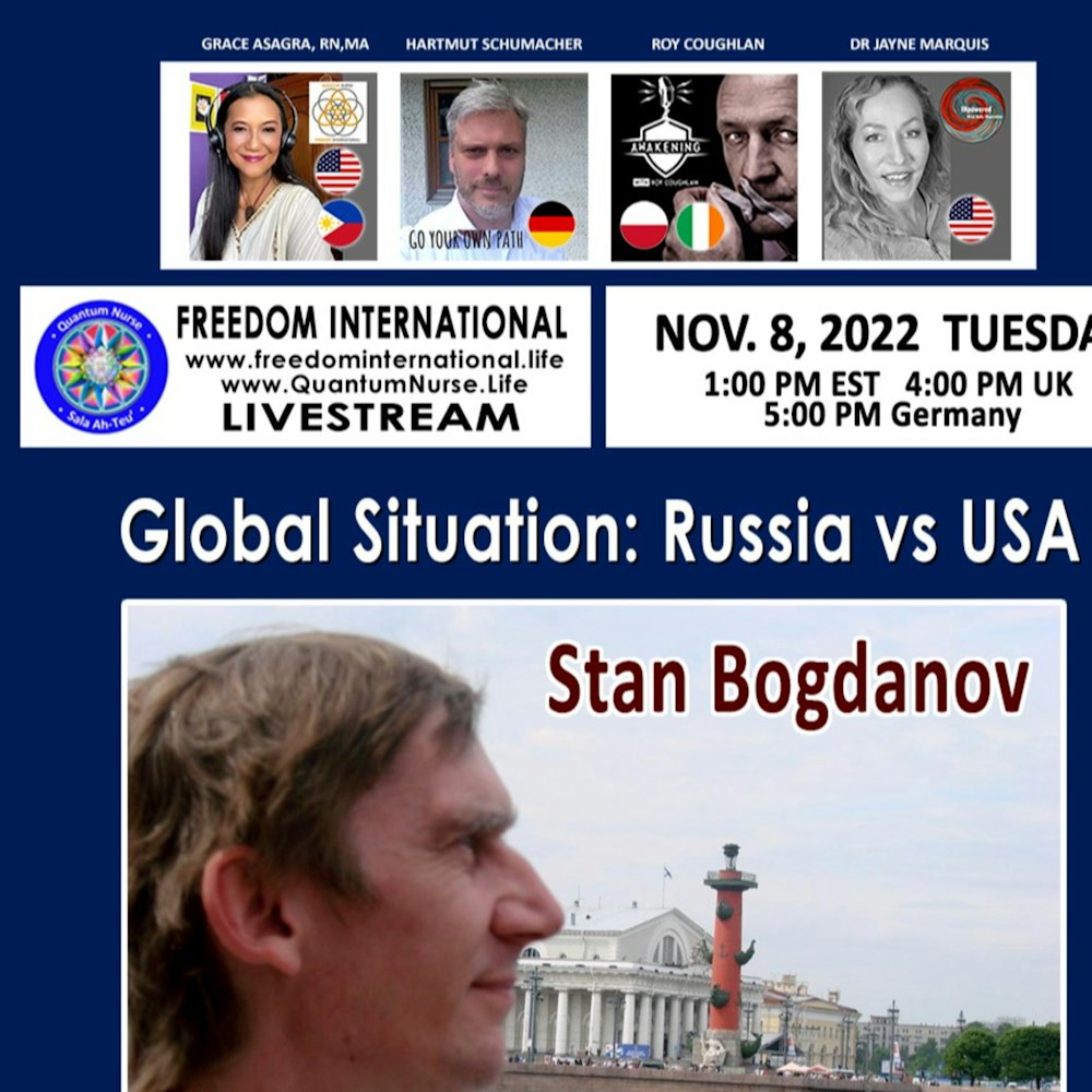 #209 Global Situation Russia Vs USA - Stan Bogdanov