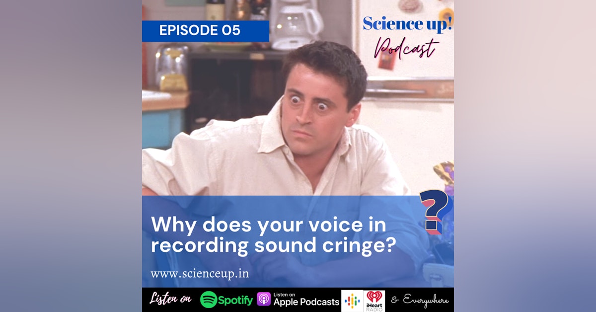 Why does your voice in recording sound cringe?