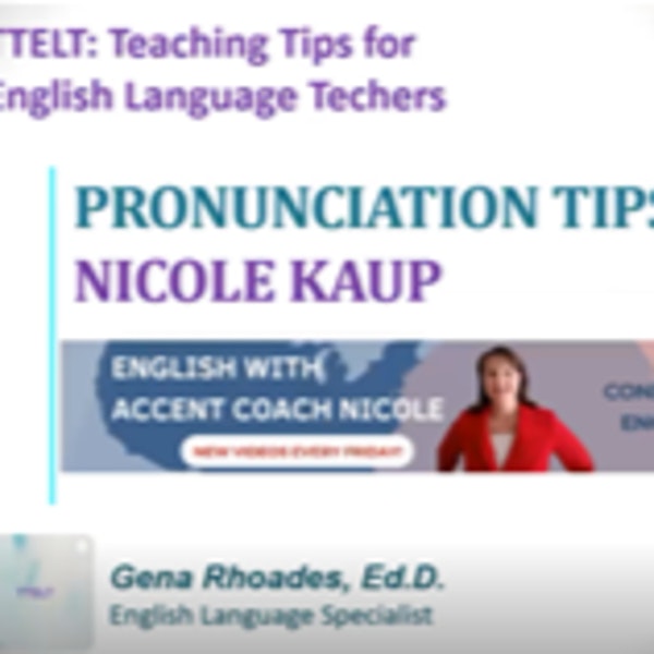3.0 Pronunciation Tips with Nicole Kaup