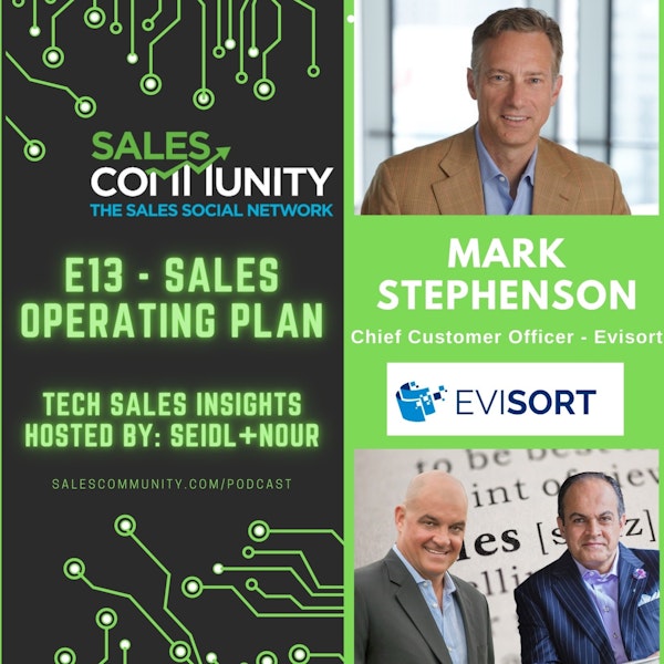 E13 - Sales Operating Plan with Mark Stephenson, Evisort