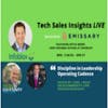 E62 - Discipline in Leadership Operating Cadence with Mitch Breen, Infoblox