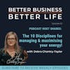 PODCAST HOST SHARES: How do you manage & maximise your energy as an Entrepreneur? with Debra Chantry-Taylor | Professional EOS Implementer - Episode 62 of Better Business, Better Life!