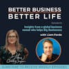 Insights from a global business nomad who helps Big Businesses with Liam Forde - Episode 64 Better Business Better Life