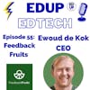 55: Improving Pedagogies and Taking Learning Design to the Next Level, Ewoud de Kok, CEO of FeedbackFruits