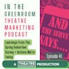 Episode 41: Survey Says! Insights From The Spring 2022 Theatre Marketing Survey