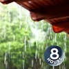 Rain on a Tin Roof 8 hours | Rainstorm White Noise for Sleep, Studying or Relaxation