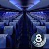 Airplane Cabin White Noise Jet Sounds 8 Hours | Great for Sleeping, Studying, Reading or Homework