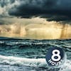 Rain & Ocean Waves Storm Sounds for Sleeping or Studying 8 Hours | White Noise Nature