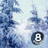 Winter Storm White Noise 8 Hours | Sleep, Study or Focus with Wind & Snowstorm Sounds