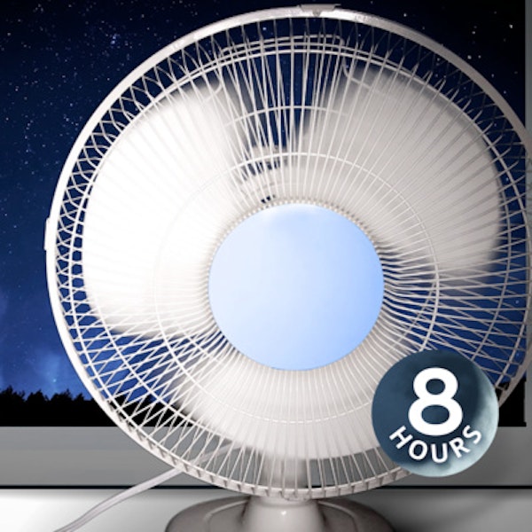 Oscillating Fan White Noise 8 Hours | Helps You Sleep, Focus or Study
