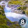 Waterfall Sounds for Sleeping + River White Noise (8 Hours)