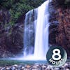 Peaceful Waterfall Sounds White Noise for Sleep, Relaxation I 8 Hours Nature