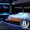 Sleep in the Captain's Quarters! I 8 Hours Spaceship Bedroom Sounds with Crackling Fireplace