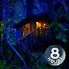 Rainy Night in Enchanted Treehouse 8 Hours I Sleep to Forest Rain Sounds White Noise