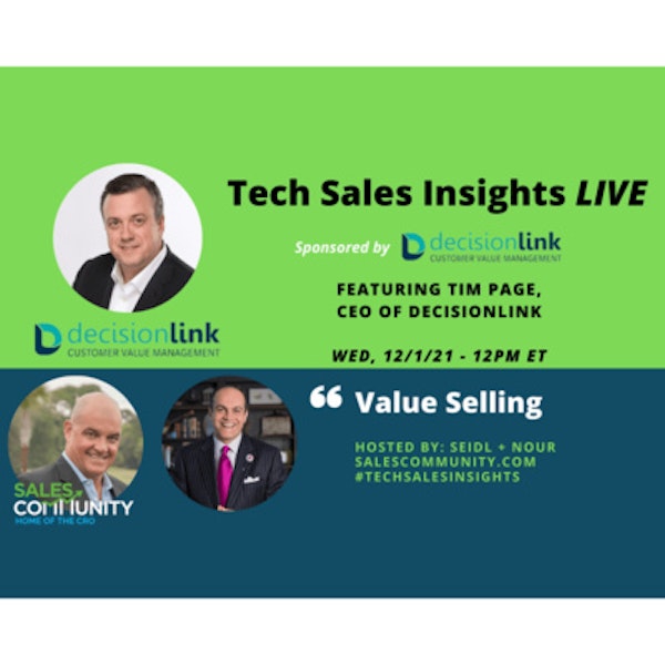 E57 - Value Selling with Tim Page, DecisionLink