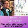 Episode 3.16 with Alex Valencic: One-size-fits-NONE PD does not work!