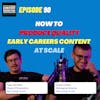 How to produce quality early careers content at scale with the Royal Air Force