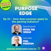 Ep 21 - Peter ter Weeme on purpose in the gaming industry
